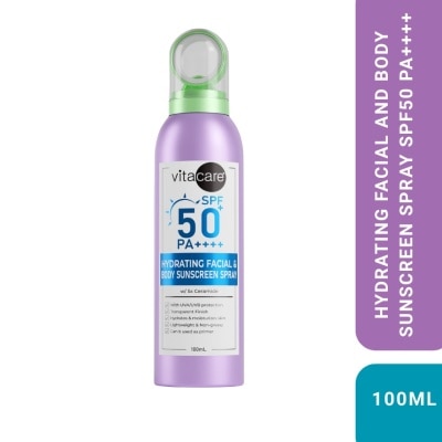 VITACARE VITACARE Hydrating Facial & Body Sunscreen Spray SPF 50 PA++++ 100ml