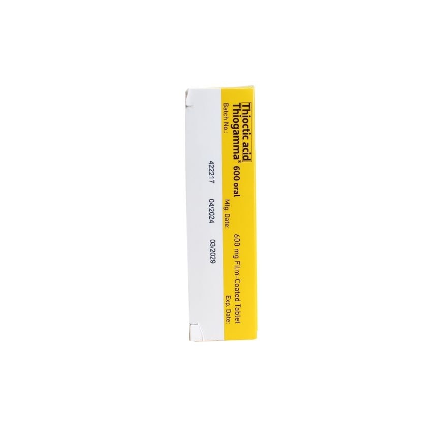 THIOGAMMA Antioxidant 600mg Film Coated Tablet Sold Per Piece [PRESCRIPTION REQUIRED]