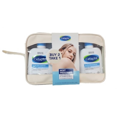 CETAPHIL CETAPHIL Gentle Skin Cleanser 250ml Buy 2 Take 1 Free Pouch