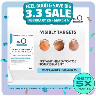 DR O DR. O Skin Lab Gentle Sensitive Cleansing Soap 40g
