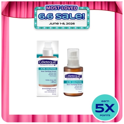 CELETEQUE - CELETEQUE Dermo Science Acne Clarifying Serum 30ml