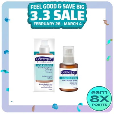 CELETEQUE CELETEQUE Dermo Science Acne Clarifying Serum 30ml