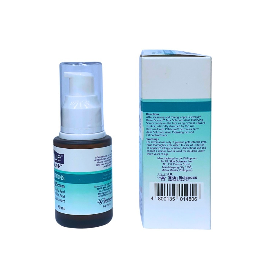CELETEQUE Dermo Science Acne Clarifying Serum 30ml