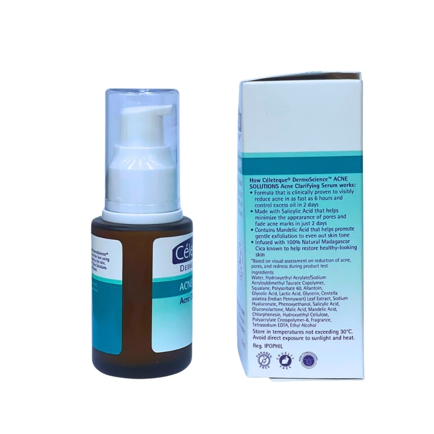 CELETEQUE Dermo Science Acne Clarifying Serum 30ml