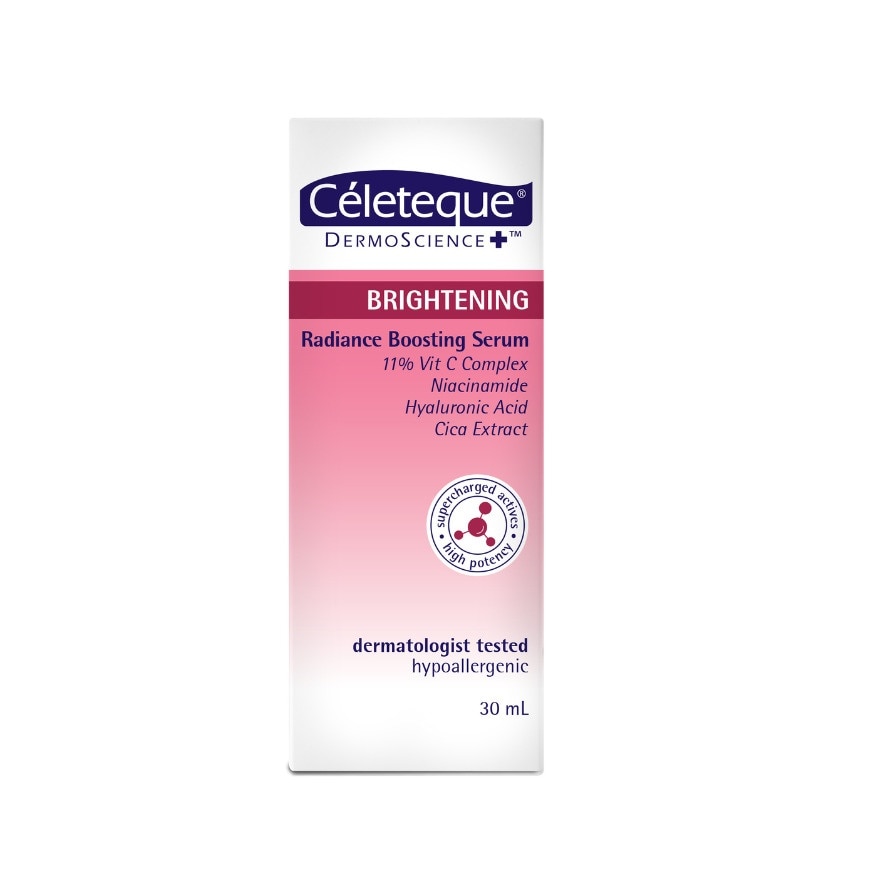 CELETEQUE DermoScience Brightening Radiance Boosting Serum 30ml