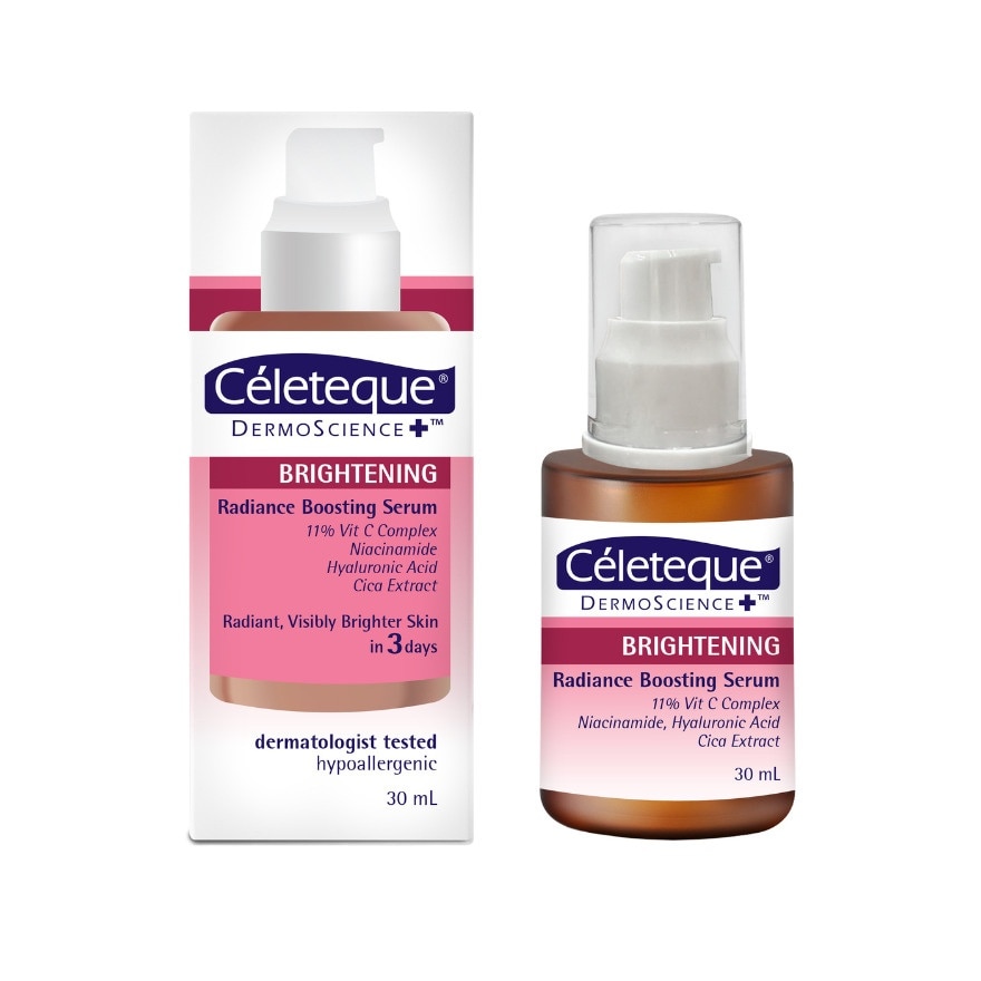 CELETEQUE DermoScience Brightening Radiance Boosting Serum 30ml