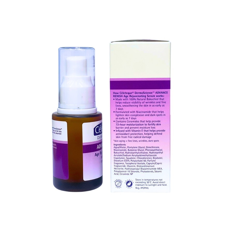 CELETEQUE DermoScience Advance Renew Age Rejuvenating Serum 30ml