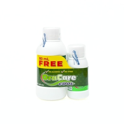 ORACARE ORACARE Mouthrinse Cool 250ml x 80ml Free Gift Set