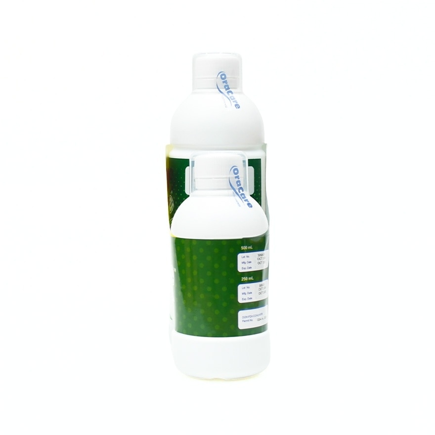 ORACARE Mouthrinse Cool 500ml x 250ml Gift Set