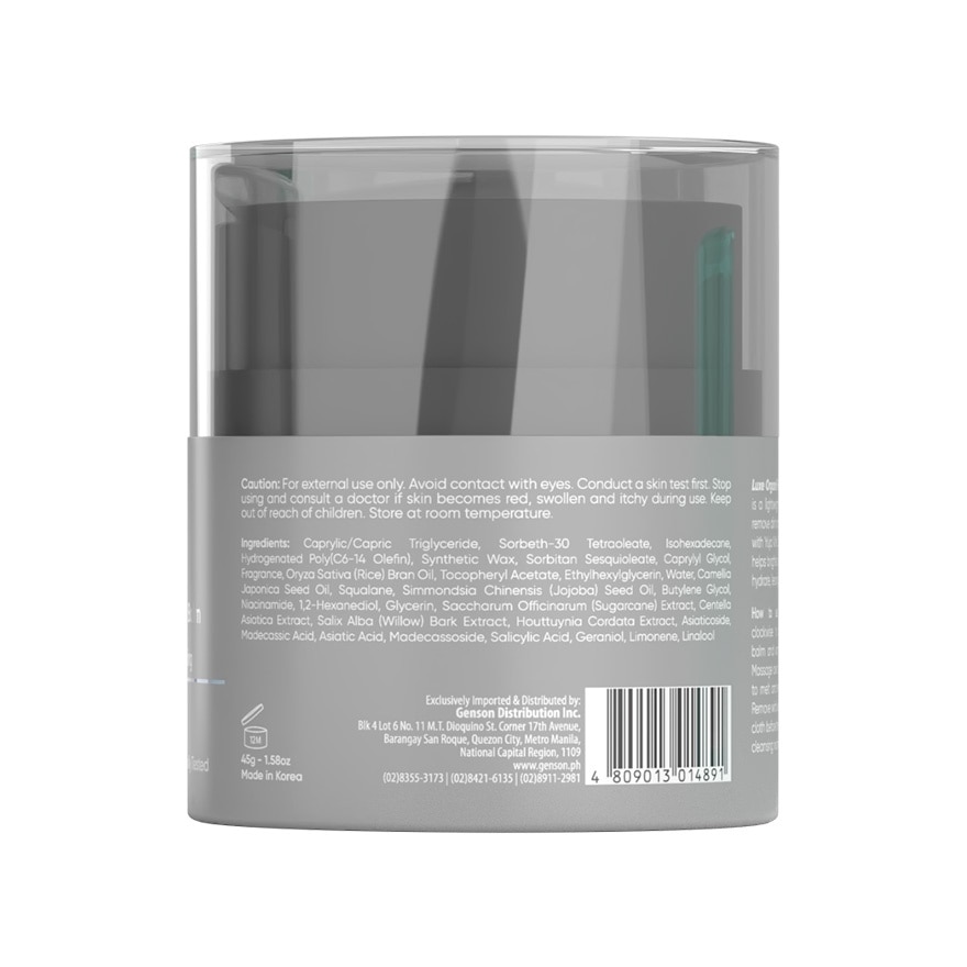 LUXE ORGANIX First Cleanse Dark Spot Fading & Whitening Cleansing Balm 45g