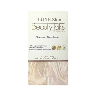 LUXE SKIN LUXE SKIN Beauty Talks Glutathione 60 Capsules
