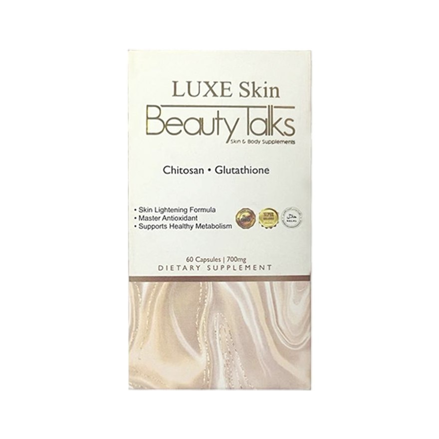 LUXE SKIN Beauty Talks Glutathione 60 Capsules