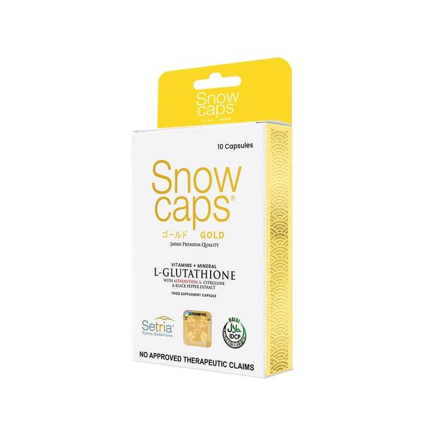 SNOW Caps L - Glutathione 749mg Trial Pack 10 Capsules