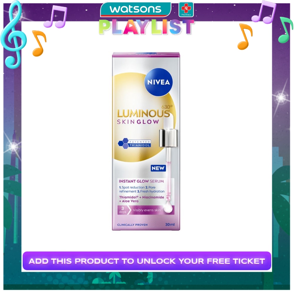 NIVEA Luminous 630 Skin Glow Serum 30ml