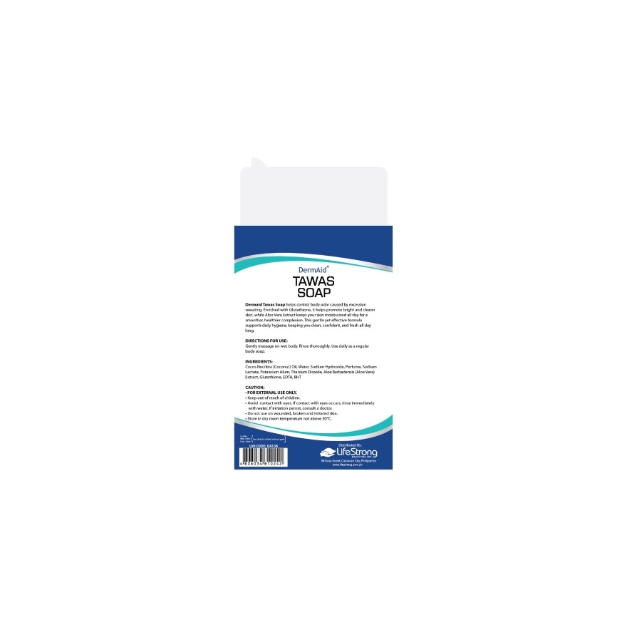DERMAID Tawas Glutathione + Aloe Vera Soap 90g