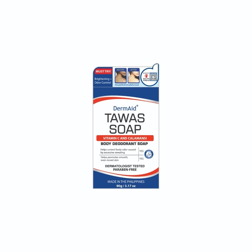 DERMAID Tawas Vitamin C + Calamansi Soap 90g