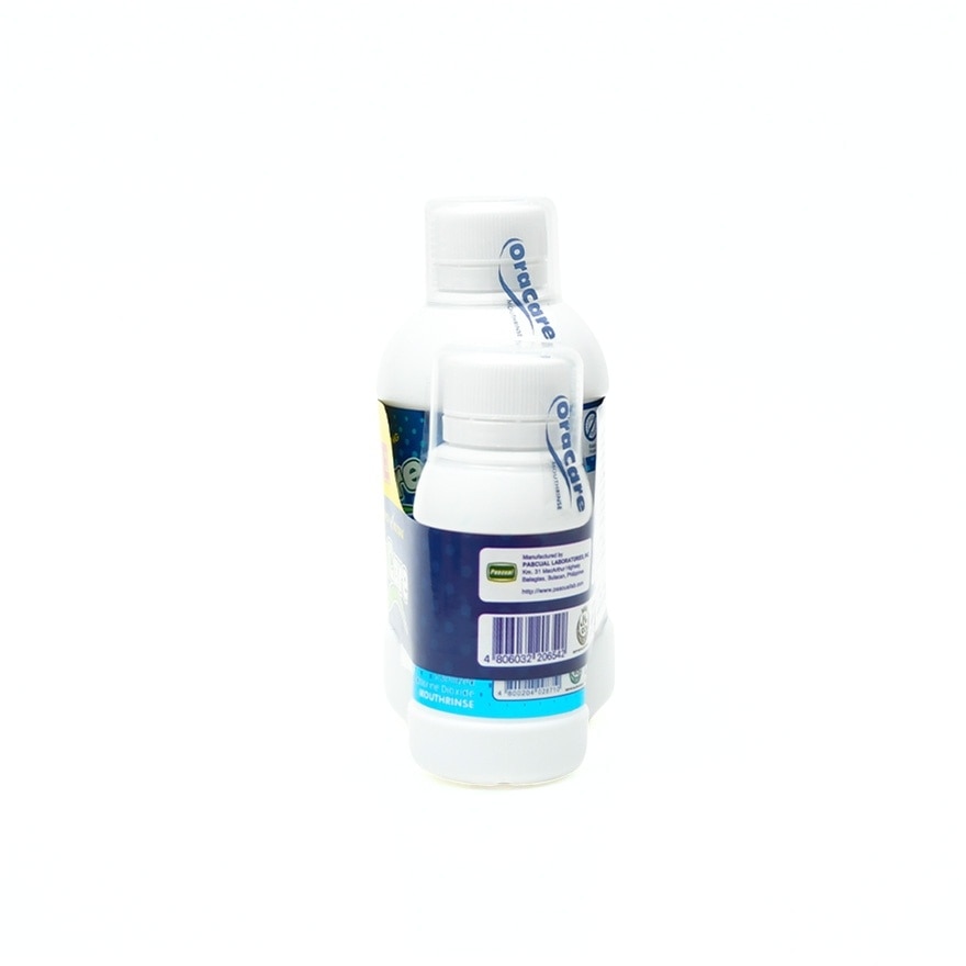 ORACARE Mouthrinse Regular 250ml x 80ml Free Gift Set