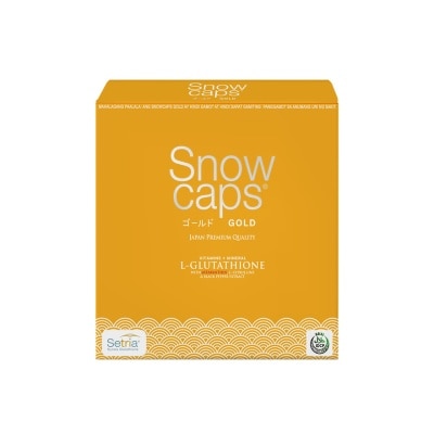 SNOW SNOW Caps Gold L-Glutathione 30s with Free Soap