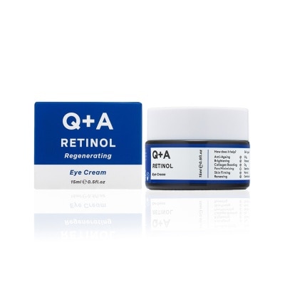 QA Q+A Retinol Regenerating Eye Cream 15ml