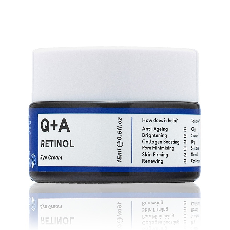 Q+A Retinol Regenerating Eye Cream 15ml