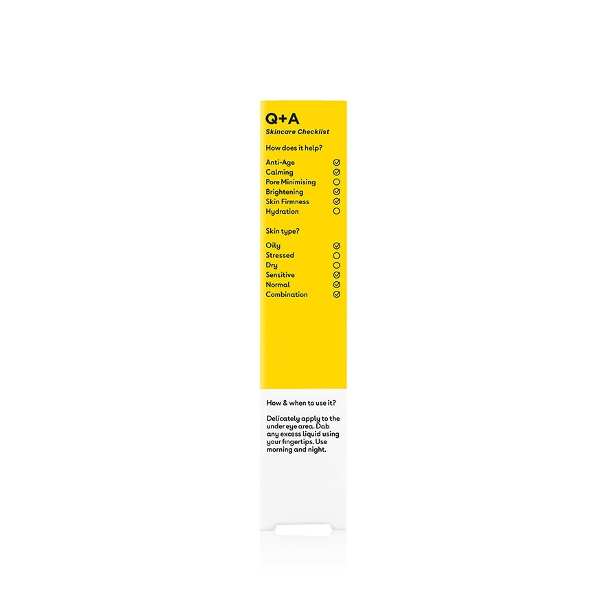 Q+A Caffeine Eye Serum 15ml