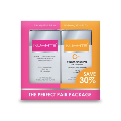 NUWHITE NUWHITE Perfect Pair Package