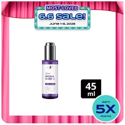 DOVE - DOVE Serum Derma Scalp + Hair Fall Recovery 3-in-1 45ml