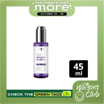 DOVE DOVE Serum Derma Scalp + Hair Fall Recovery 3 in 1 45ml image