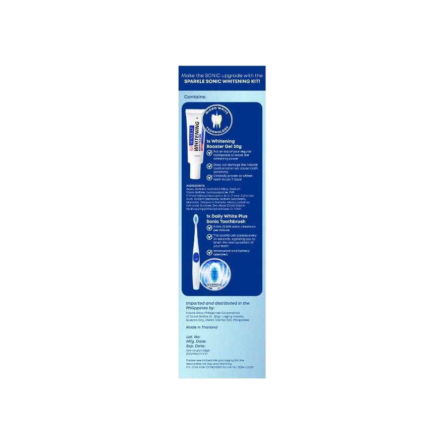 SPARKLE Sonic Whitening Kit