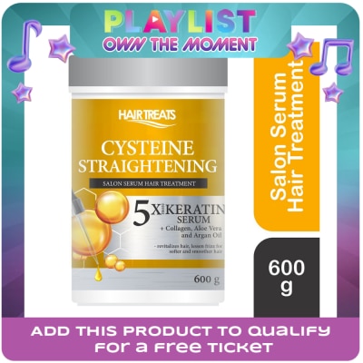 HAIR TREATS - HAIR TREATS Cysteine Straightening Salon Serum Hair Treatment 600g