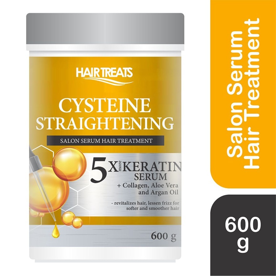 HAIR TREATS Cysteine Straightening Salon Serum Hair Treatment 600g