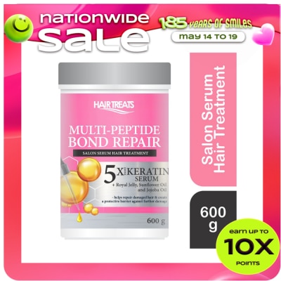 HAIR TREATS - HAIR TREATS Multi-Peptide Bond Repair Salon Serum Hair Treatment 600g