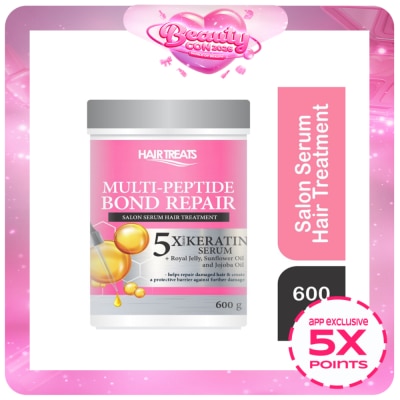 HAIR TREATS - HAIR TREATS Multi-Peptide Bond Repair Salon Serum Hair Treatment 600g