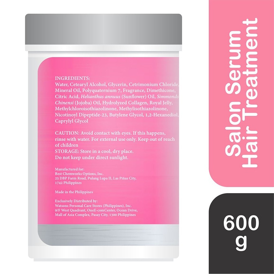 HAIR TREATS Multi-Peptide Bond Repair Salon Serum Hair Treatment 600g