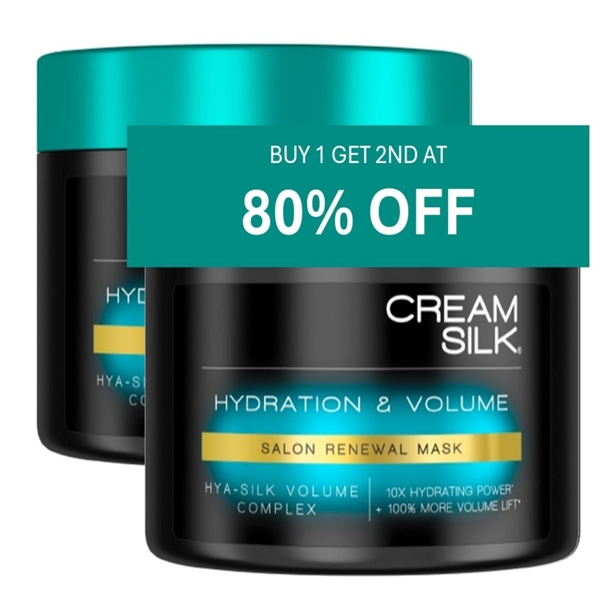 CREAMSILK Treatment Volume & HYA 500ml Buy 1 Get 2nd at 80% OFF