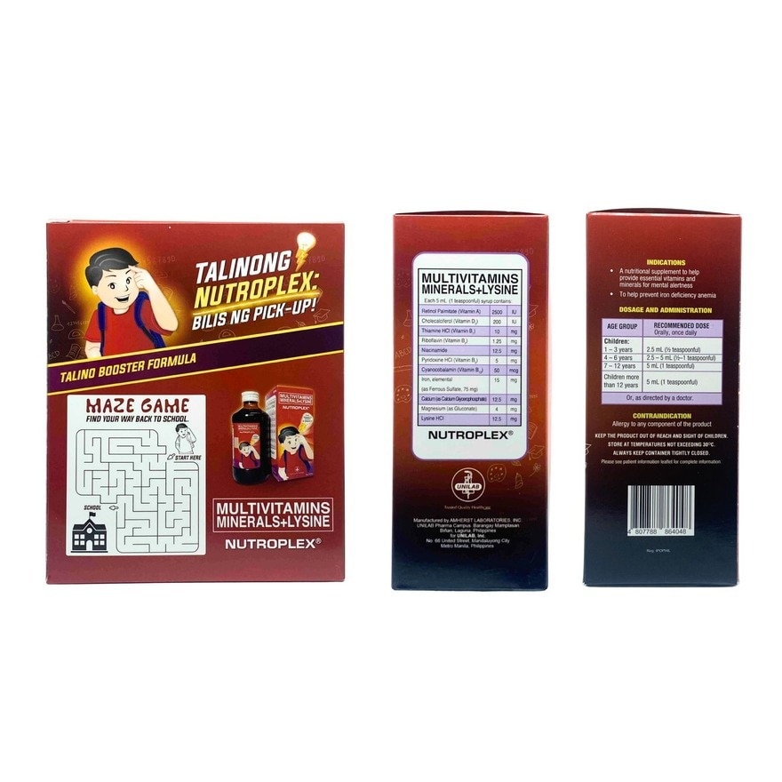 NUTROPLEX 250ml Free Pen Fabcastel 3s