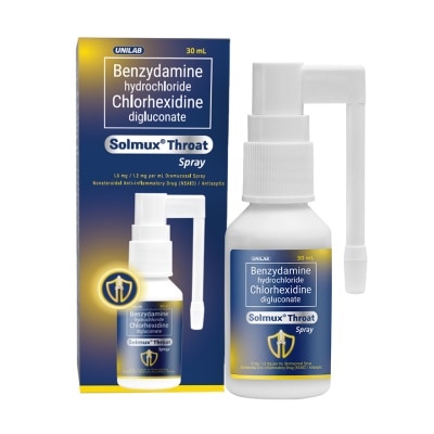 SOLMUX SOLMUX Throat Spray Bottle 30ml