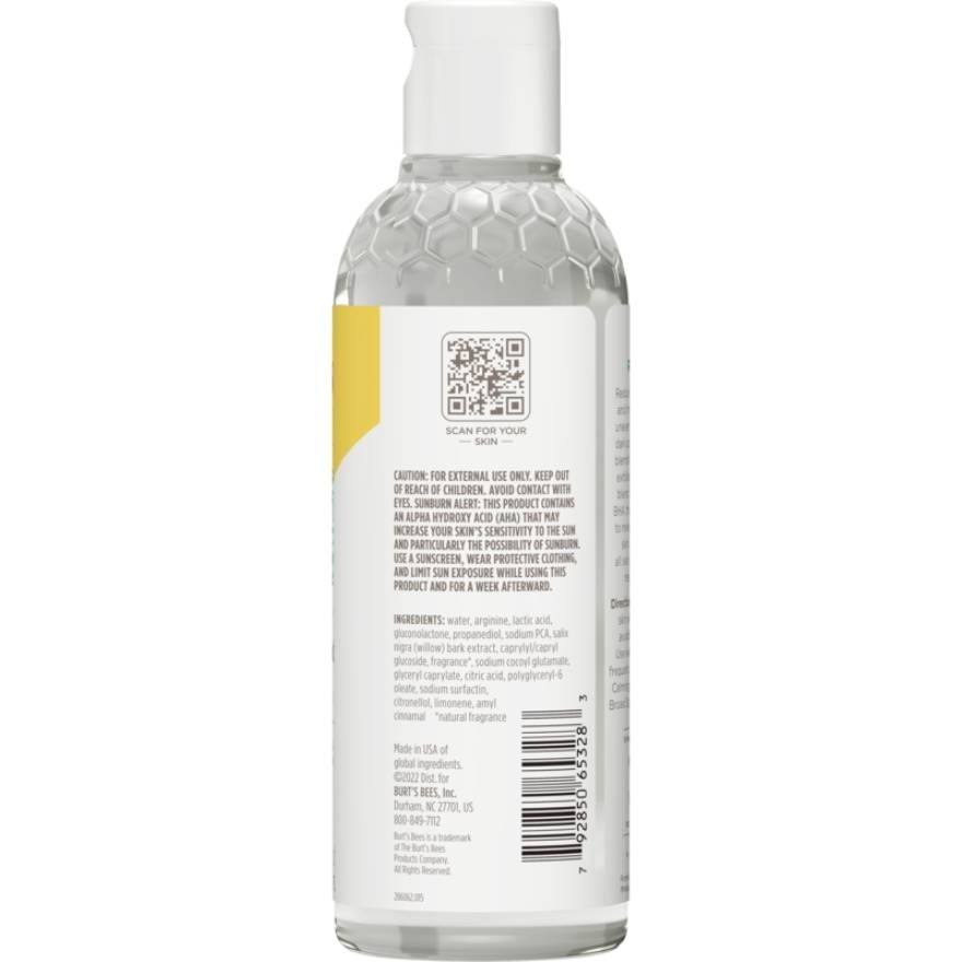 BURTS BEES Even Tone Liquid Exfoliant 8oz