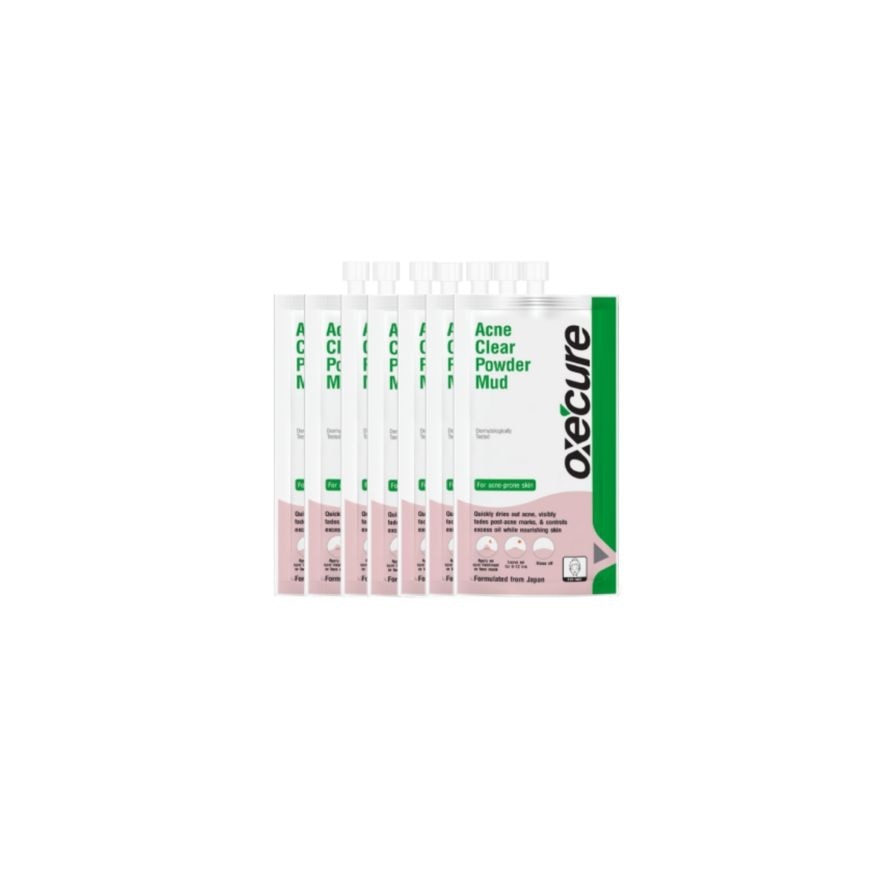 OXECURE Acne Clear Powder Mud Buy 4 Get 2 Free 5g x 6s