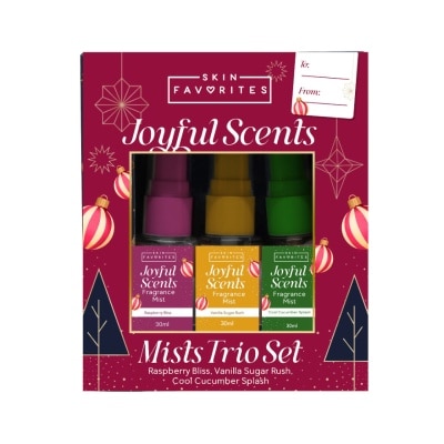 SKIN FAVORITES SKIN FAVORITES Joyful Scents Mist Trio Gift Set
