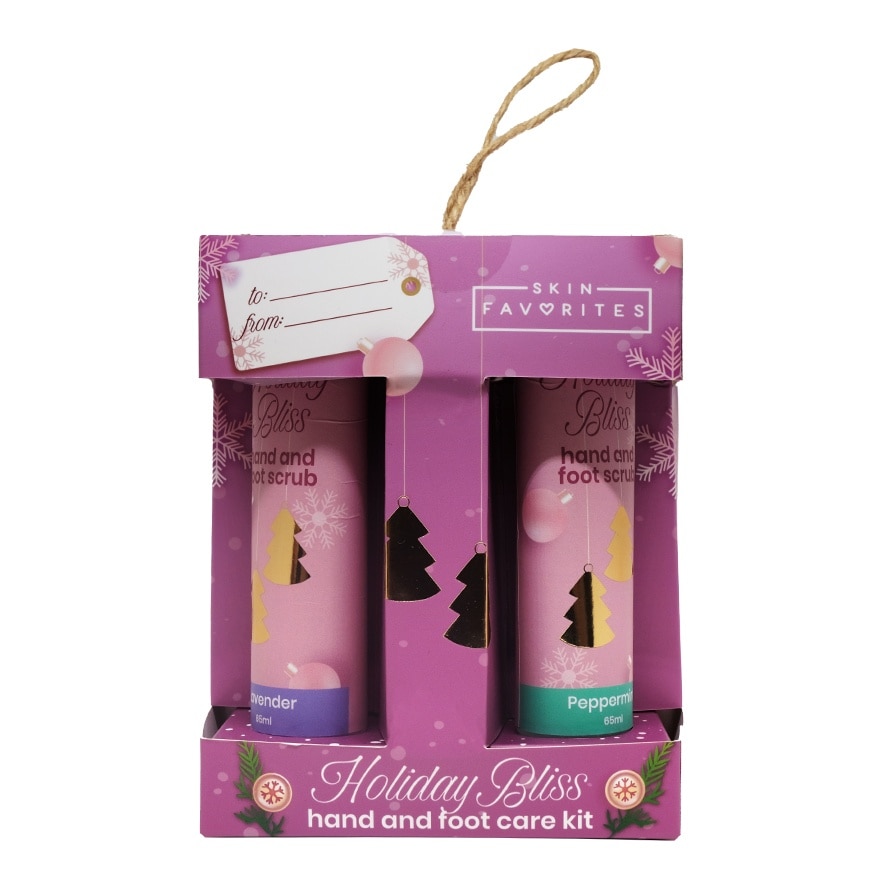SKIN FAVORITES Holiday Bliss Hand & Foot Care Gift Set