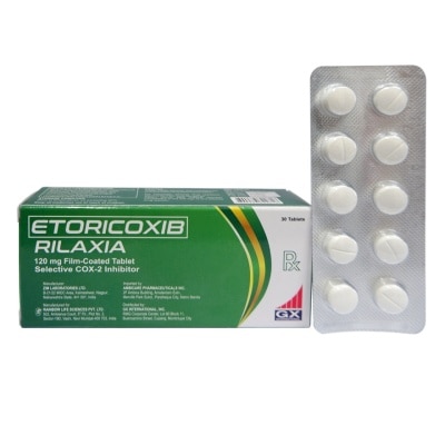 RILAXIA - RILAXIA 120mg Film-coated Tablet Sold Per Piece [PRESCRIPTION REQUIRED]