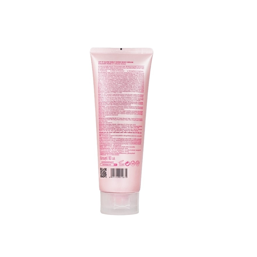 LAVOJOY Let It Glow Daily Shine Body Serum 01 Cream Beige 180ml