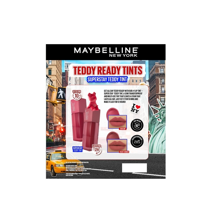 MAYBELLINE Teddy Ready Tints Super Stay Teddy Tint Nudes Duo