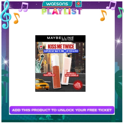 MAYBELLINE MAYBELLINE Kiss Me Twice Super Stay Matte Ink + Lifter Gloss