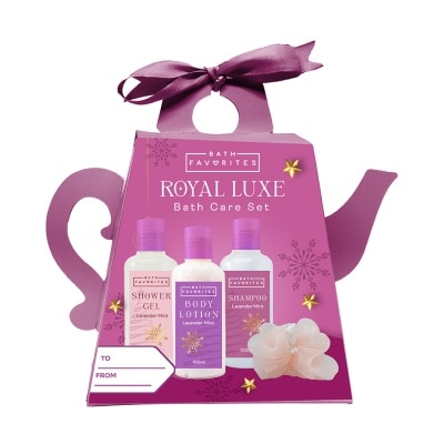 BATH FAVORITES BATH FAVORITES Royal Luxe Bath Care Gift Set
