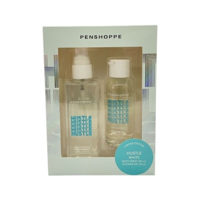 PENSHOPPE PENSHOPPE Hustle white Body Spray + Shower Gel Gift Set