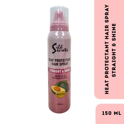SILK SECRETS SILK SECRETS Heat Protectant Hair Spray Straight & Shine 150ml