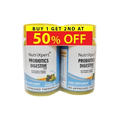NUTRIXPERT NUTRIXPERT Probiotics Digestive Gummies Bundle