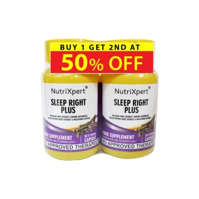NUTRIXPERT - NUTRIXPERT Sleep Right Plus Bundle